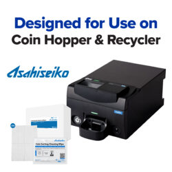 Designed for use on Asahi Seiko coin hopper and recycler