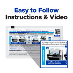 Includes easy to follow instructions and access to how to video with QR scan