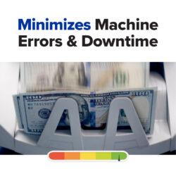 Minimizes processing errors and costly machine downtime