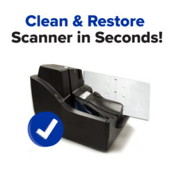 Clean and restore DCC scanner in seconds