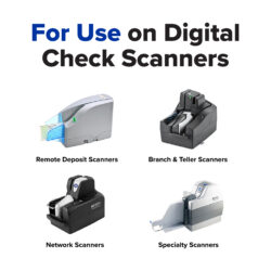 Designed for use on DCC check scanners