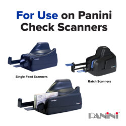 For use on all Panini check scanners