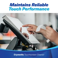 CrystalVu Touchscreen Cleaner with Microfiber Cloths (K2-KCVZ1) Maintain Reliable Touch Performance