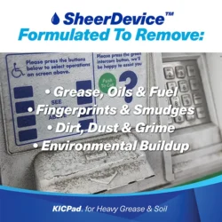 KICPad for Heavy Grease & Soil, K2-KPDWSB24SD with SheerDevice