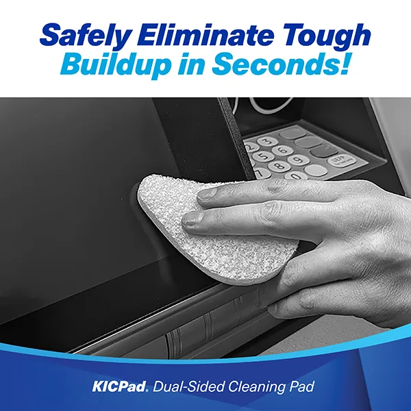 Dry KICPad with Scrubbing Surface, K2-KPDWSZ24D, Safely Rebuild Touch Buildup in Seconds