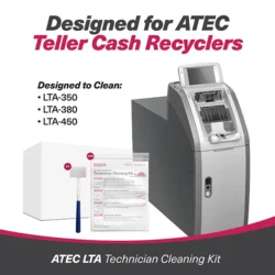 ATEC LTA Technician Cleaning Kits, 10CT (KWATC-KTCRTEC), Effectively Remove Stubborn Cash Buildup