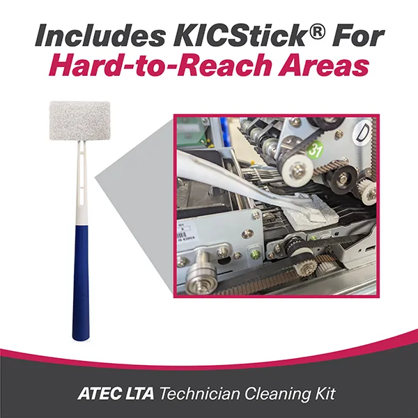 ATEC LTA Technician Cleaning Kits 10CT KWATC KTCRTEC Includes KICStick for Hard to Reach Areas