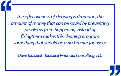 Dave Blaisdell Check Scanner Cleaning Quote Norway Bank Case Study