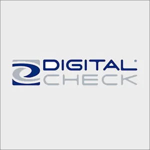Digital Check Square Logo with Outline
