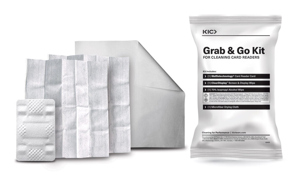 Grab n Go Cleaning Kits for Card Readers
