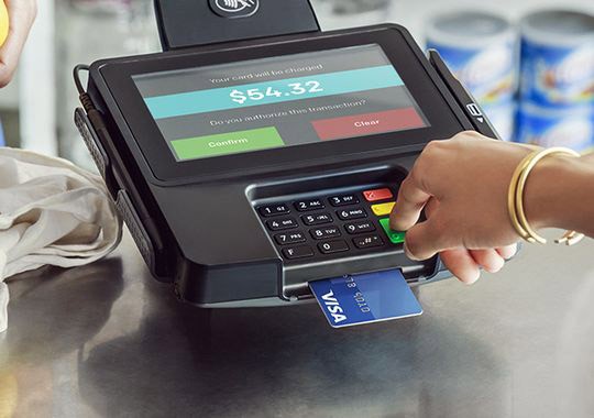 Grocery Store Card Reader