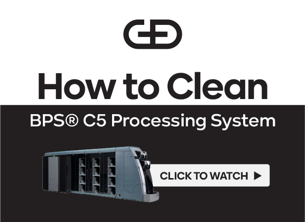 Watch how to clean G+D BPS C5 processing system