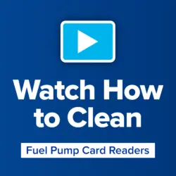 Watch how to properly clean fuel pump card readers with Clean Now