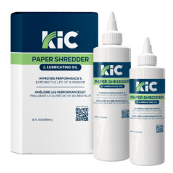 Paper shredder lubricating oil, 8oz or 12oz bottles