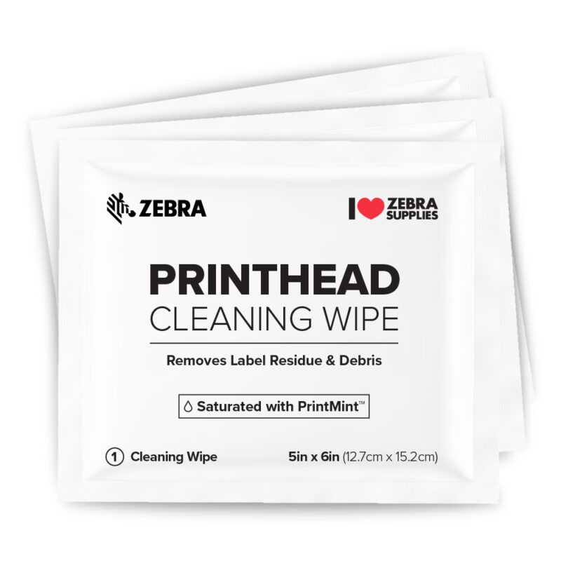 Zebra Printhead Cleaning Wipes with PrintMint