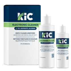 Electronic cleaner with 70% isopropyl alcohol