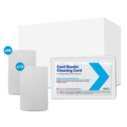 Card Reader Cleaning Cards, 10 pack and 50 pack options