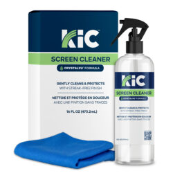 Crystalvu Screen Cleaner, 16oz with microfiber cloth