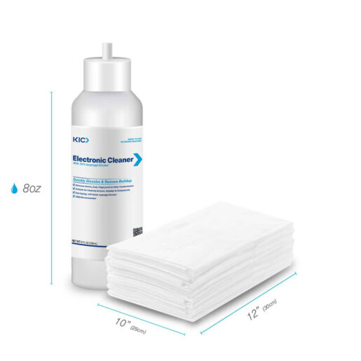 Measurements for Electronic Cleaning Kit with 70% Isopropyl Alcohol (IPA) (K2-KEC70T2)