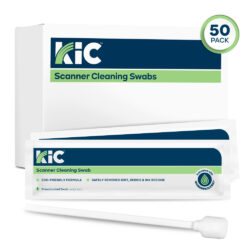Scanner cleaning swabs with WonderSolvent solution, 50 count