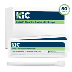 Swisel cleaning swab and scraper with IPA, 50 count