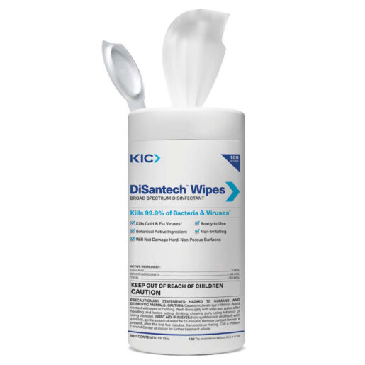 DiSantech Wipes Broad Spectrum Disinfectant (K2-WC100DS)