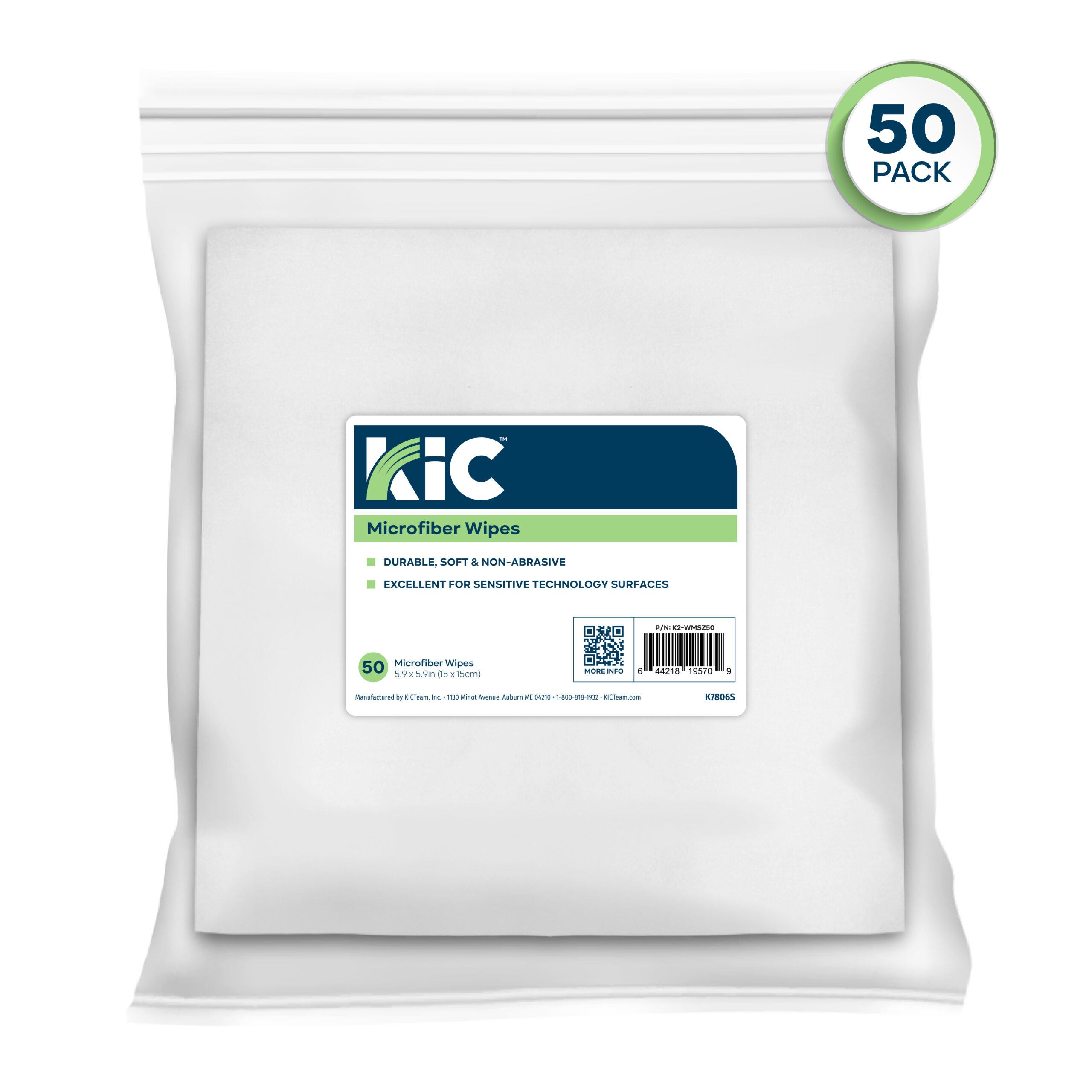 Microfiber Dry Wipes for Lint-Free, Streak-Free Cleaning