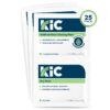 Multi-surface cleaning wipes with dry wipe