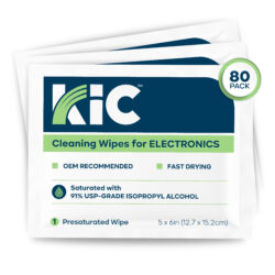 Cleaning Wipes for Electronics with 91% Isopropyl Alcohol