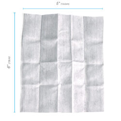 small cleaning wipe measurements