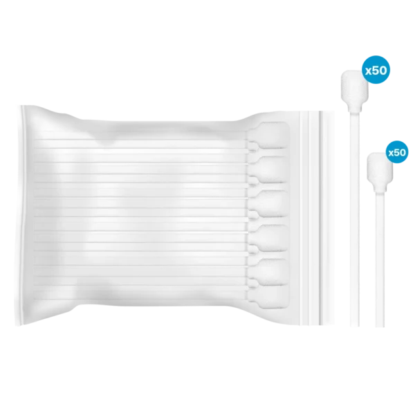 Electronic Cleaning Swabs, 50Ct. 6in or 4" Dry Swabs (K5-S4DZ50 or K5-S6DZ50)