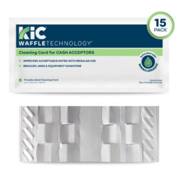 cleaning card for cash acceptors, 15 count