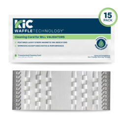 Waffletechnology cleaning cards with MiracleMagic and luckyStripe, 15 count