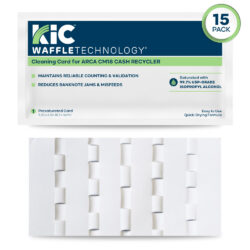 Waffletechnology cleaning card for ARCA CM 18 cash recycler
