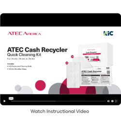 Watch video on how to clean your ATEC cash recycler