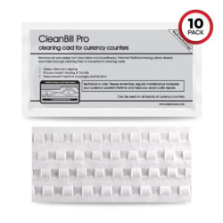 cassida waffletechnology cleaning cards for cassida currency counters