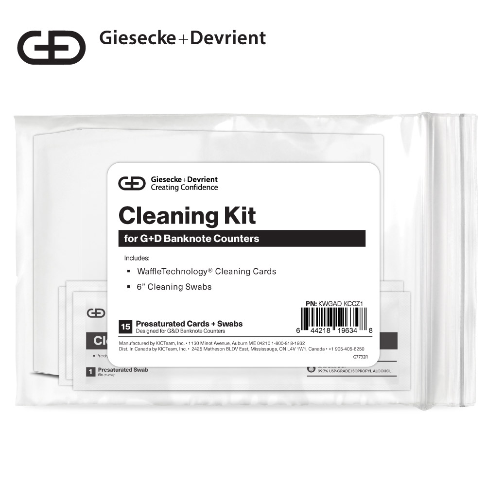 Giesecke+Devrient Banknote Counter Cleaning Kit