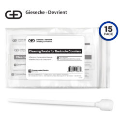 Giesecke+Devrient banknote counter clenaing swabs