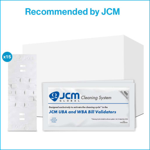 JCM Global Bill Validator Cleaning Cards: DBV & UBA/WBA Series