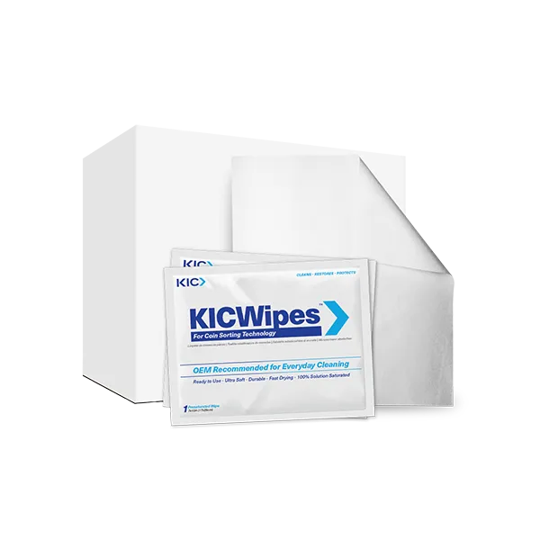 KICWipes™ for Coin Sorting Technology Large Wipes K2 WLT50CM