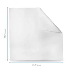 Microfiber Cloths, Large 12" x 12" Wipes (K2-WMLZ50) Measurement Photo