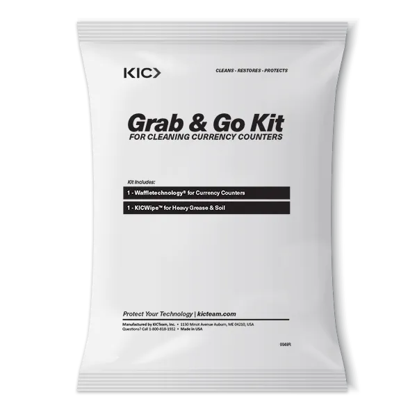Grab 'n Go Cleaning Kit for Currency Counters (KW3-KCCN1)