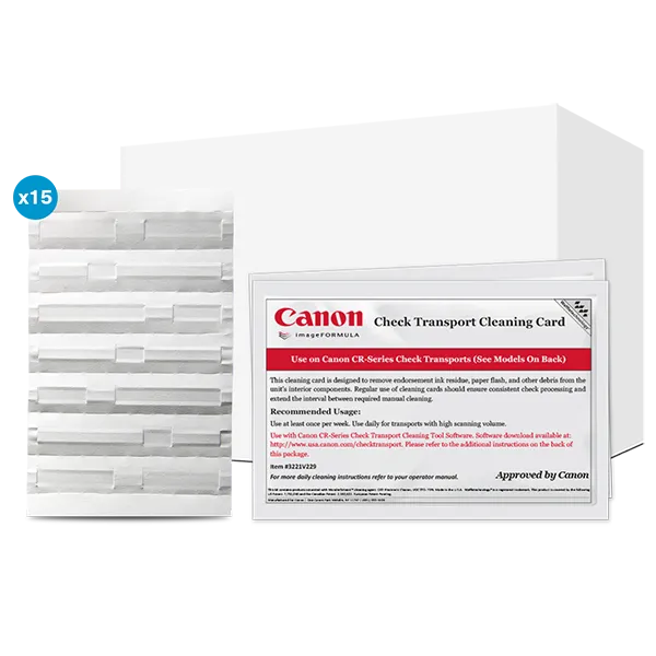 Waffletechnology® for Canon Check Scanners with WonderSolvent (KWCAN-C1B15WS)