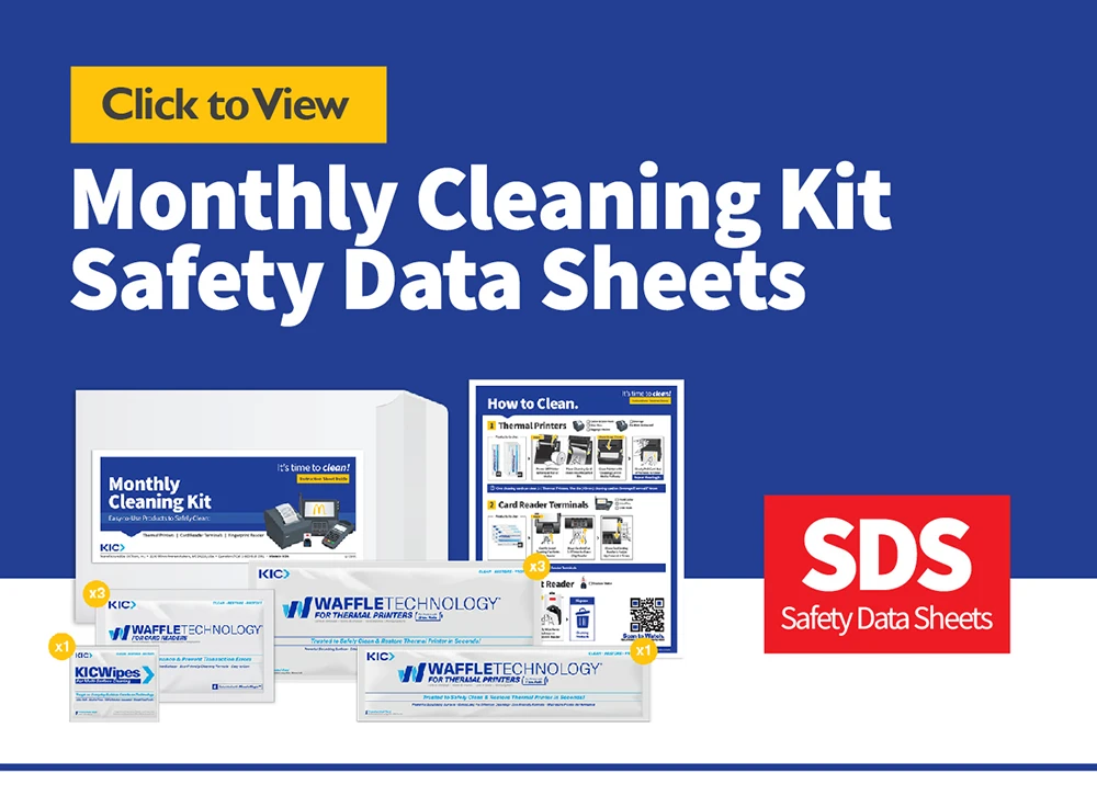 McDonalds Monthly Cleaning Kit Safety Data Sheets