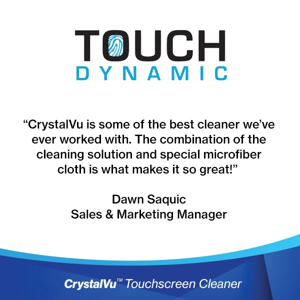 Touch Dynamic Testimonial for CrystalVu
